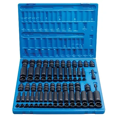 Grey Pneumatic 1281 3/8  Impact SAE & Metric Master Socket Set New W/ Warranty! • $495.48