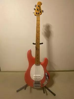 Used 2010 Music Man Classic StingRay Electric Bass Coral With Hard Case • $2799