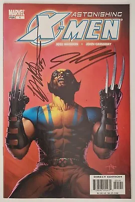 Astonishing X-Men #1 1:25 Variant (Marvel 2004) Signed By Cassaday & Dell'Otto  • £20