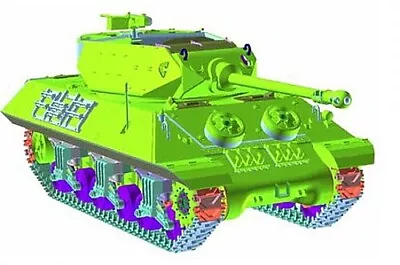 Tamiya British Tank Destroyer M10 IIC Achilles - Plastic Model Military Vehicle • $25.08