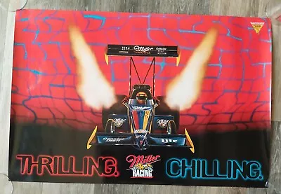 NHRA 1995 Miller T/F Dragster Drag Racing Poster Larry Dixon/Don Prudhomme • $8.95