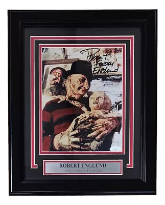 Robert Englund Signed Framed 8x10 A Nightmare On Elm Street Smile Photo JSA • $239.99