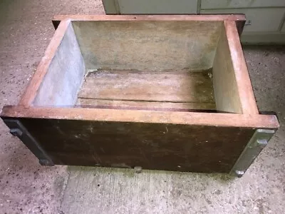 £349 • Buy WOODEN TEAK Butler Sink 21  X 12 X 28  Unusual , Perhaps Marine Or Boat