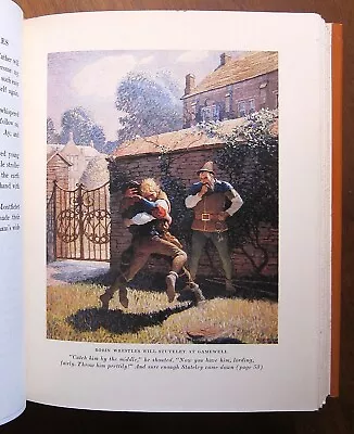 Robin Hood By Paul Creswick ~ Color Illustrations By N.C. Wyeth 1984 HC/DJ • $14