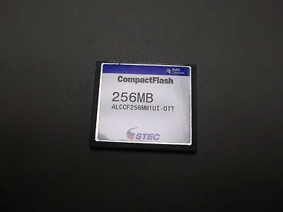Stec Alccf256mm1ui-ott 256mb Compact Flash 30 Day Warranty • $249.99