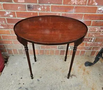 Vintage Plant Fern Stand Solid Mahogany End Accent Table • $69.99