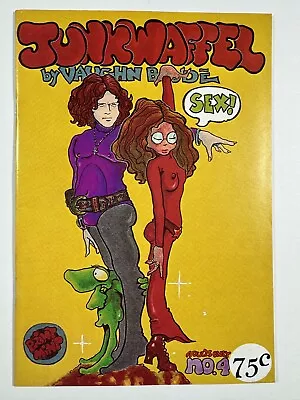 JUNKWAFFEL By VAUGHN BODE Vol.4 Print Mint 1976 High-Grade UNDERGROUND COMIC 2nd • $15.99