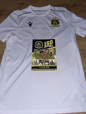 £79.99 • Buy Dumbarton All Stars V Supporters  All Stars Shirt Large W Programme 7th May 2023