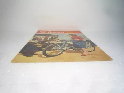 GREAT  VINTAGE  NSU  QUICKLY  MOPED  BROCHURE  1950s • £40.13