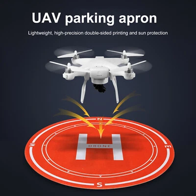 $8.94 • Buy 50cm Drone Landing Pad Foldable Felt Drones Take-off Mats Non-fading For Outdoor