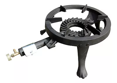 £47 • Buy Gas Boiling Ring Cast Iron Large Burner For LPG Cooker Stove Outdoor 8kW GB-24