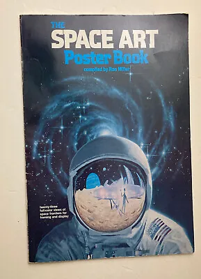 The Space Art Poster Book 1979 Ron Miller 23 Full Color Stackpole Books Vintage • $19.95