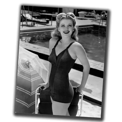 Dolores Moran FINE ART Celebrities Vintage Photo Glossy Big Size 8X10in O014 • $14.99