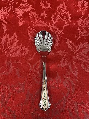 Lenox Holiday Sugar Spoon Flatware Seller Preowned No Box • $24