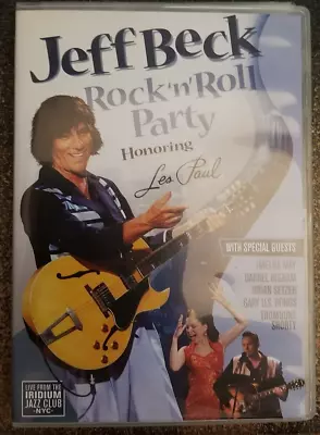 $5.95 • Buy Jeff Beck Rock N Roll Party Honoring Les Paul DVD  Brian Setzer Trombone Shorty