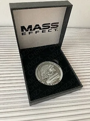 Mass Effect Shepard Attack The Normandy Collector's Challenge Coin Figure N7 Box • $13.99