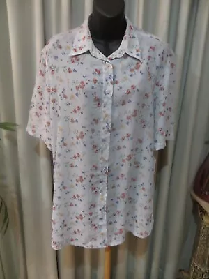 BLOUSE In VINTAGE 80's ~ THE CLOTHING COMPANY ~  * Size 12-16 * • $19.95