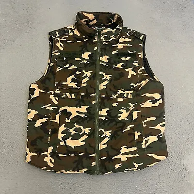 Akademiks Vest Mens Size 4XL Camo Full Zip *Read • $19.99