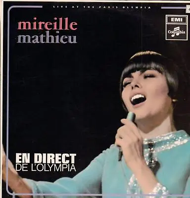 Mireille Mathieu(Vinyl LP)En Direct De L'Olympia-Columbia-SCX 6246-UK-1-VG+/NM • $10.22