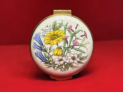$89.10 • Buy Crummles English Enamels Floral Theme Trinket Box