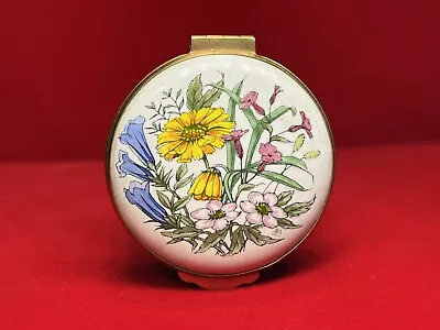 $89.10 • Buy Crummles English Enamels Floral Theme Trinket Box