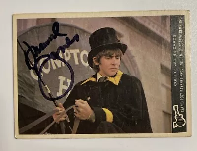 The Monkees/Davy Jones  Autograph Card 12A 1967 Donruss • $100