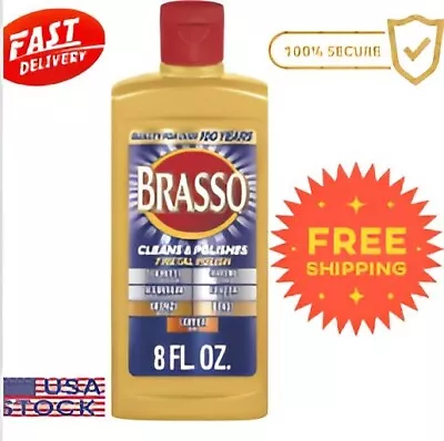 Brasso Multi-Purpose Metal Polish 8 Oz • $10