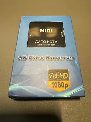 HD Video Converter ~ Mini AV To HDMI Upscaler 1080P • $4.99