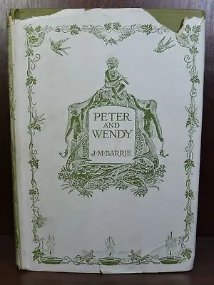 J M Barrie / Peter And Wendy 1st Edition 1911 • $1250