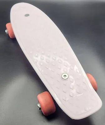 Mini Cruiser 17  Penny Style Skateboard Up To 110 Lbs Light Pink Plastic • $11.95