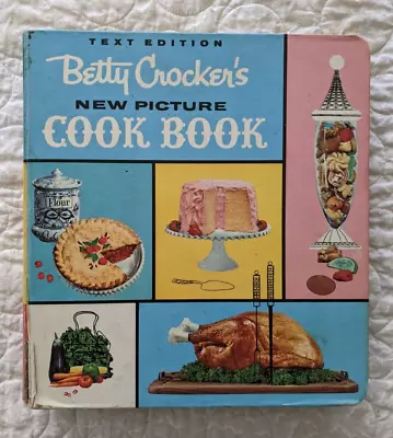 Vintage 1961 Betty Crocker's New Picture Cookbook 1st Edition 6th Print Binder • $57.95