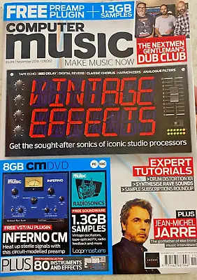 Computer Music Issue 262 -- VINTAGE EFFECTS + Sealed DVD • £7.99