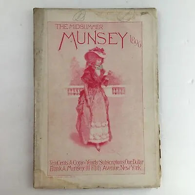 Munsey's Magazine Midsummer 1896 A Souvenir Of The First Empire No Label • $29.97