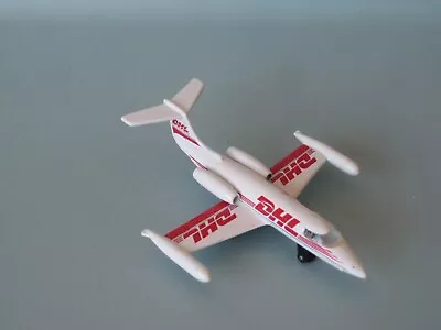 Matchbox Skybuster Lear Jet DHL Courier Toy Model Plane 100mm Long Toy Model C • $22.40