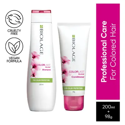 Matrix Biolage Colorlast 2-Step Protects Colored Hair Shampoo + Conditioner • £27.49