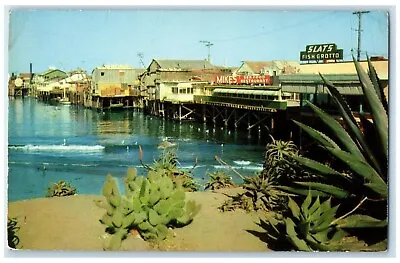 C1960 Fisherman's Wharf Mecca Exterior Building Monterey California CA Postcard • $29.95