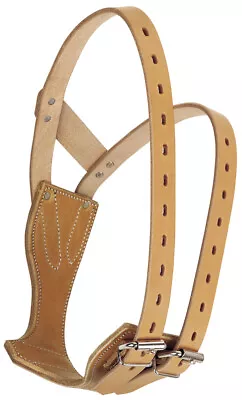 Miracle Weaver Leather Wind Sucking Crib Stop Collar Strap Warmblood / Draft Hor • $171.43