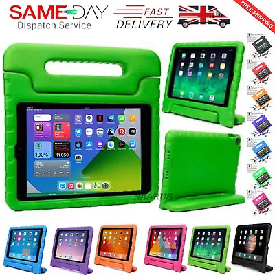 TOUGH KIDS SHOCKPROOF EVA FOAM STAND CASE FOR APPLE IPAD 10.2'' 7th 8th 9th Gen • £8.65