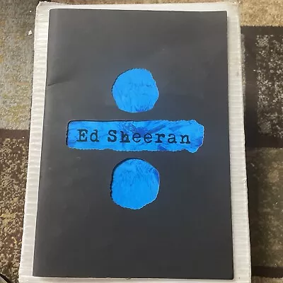 Ed Sheeran Welcome To The Divide Tour Concert Program • $50.57