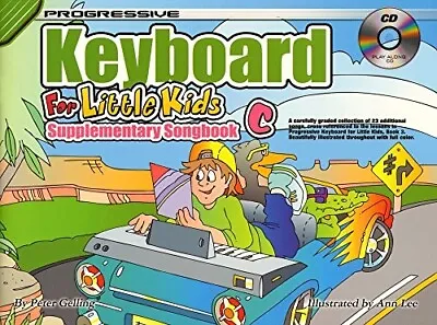 Progressive: Keyboard For Little Kids Peter Gelling Keyboard  Book And CD • £13.75