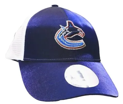 New Era Hat Vancouver Canucks Women's One Size Fits All Snapback Adjustable Blue • $24.95