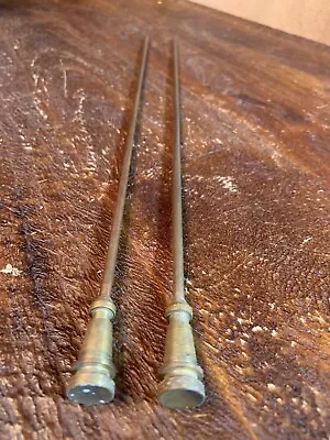 2 Vintage Card Catalog Library Drawer Pin Rods • $15.66