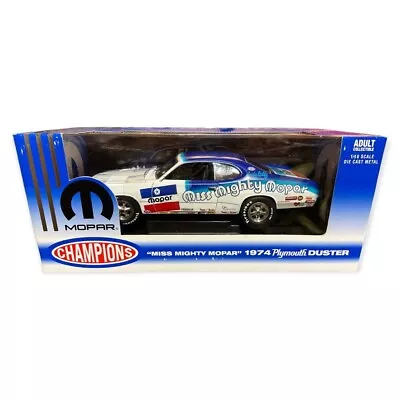 1/18 Ertl Collectibles  Miss Mighty Mopar  1974 Plymouth Duster 1 Of 2004 • $145