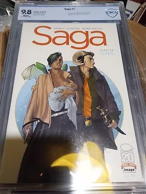 Saga 1 First Print CBCS 9.8 LIKE CGC • £400