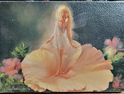 JARDIN DES REVES PIXIE PAINTING On Canvas Signed By MARY BAXTER ST. CLAIR  • $185