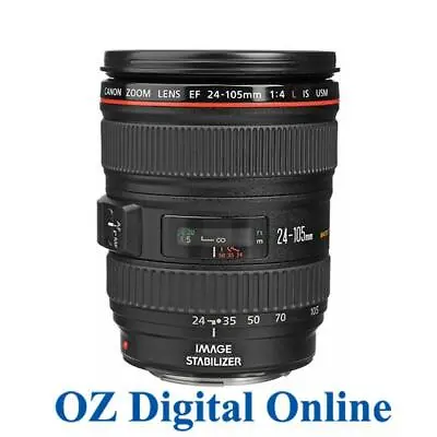 NEW Canon EF 24-105mm F4L IS II USM Lens In White Box For 6D 5D Mk2 1 Yr Au Wty • $1639