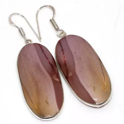 Mookaite Earrings| Gemstone New Arrival Handmade Gift Size 2.5  GW • $3.99