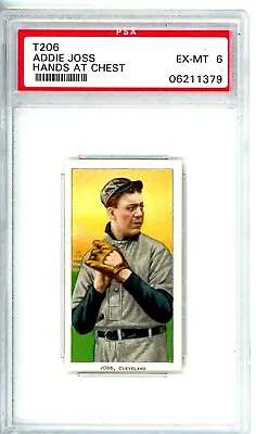 T206 Piedmont 350 Addie Joss PSA 6 Indians 12634 • $3234