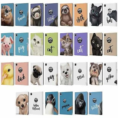OFFICIAL ANIMAL CLUB INTERNATIONAL FACES LEATHER BOOK WALLET CASE FOR APPLE IPAD • $48.35