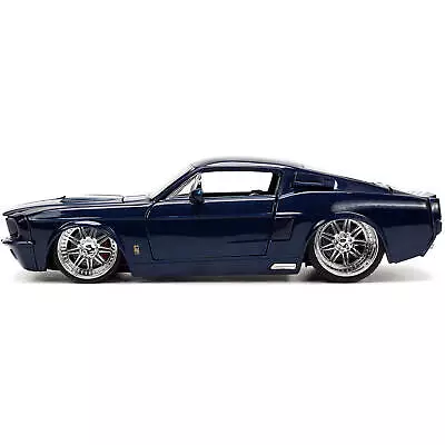 Jada Diecast Model Car 1/24 Scale Bigtime Muscle 1967 Ford Mustang Shelby GT500 • $39.44